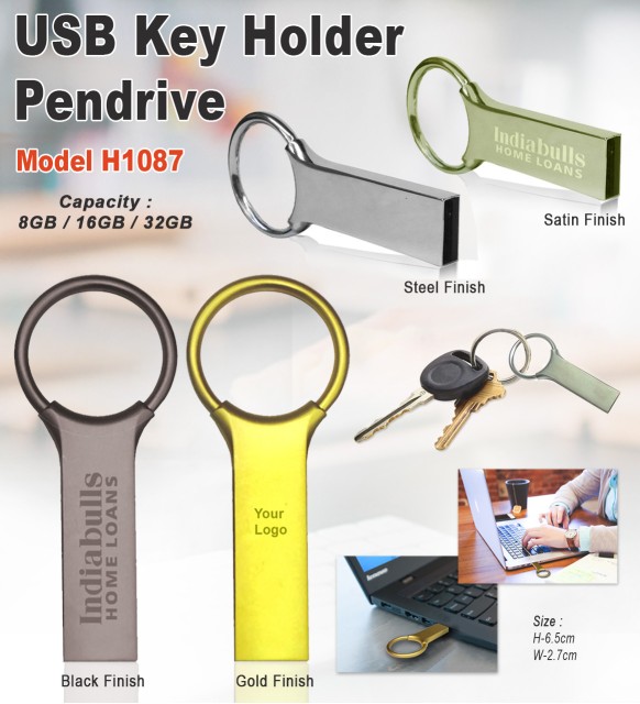 USB Key Holder Pendrive 