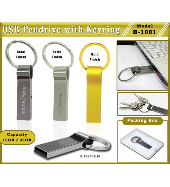 USB Pendrive with Keyring